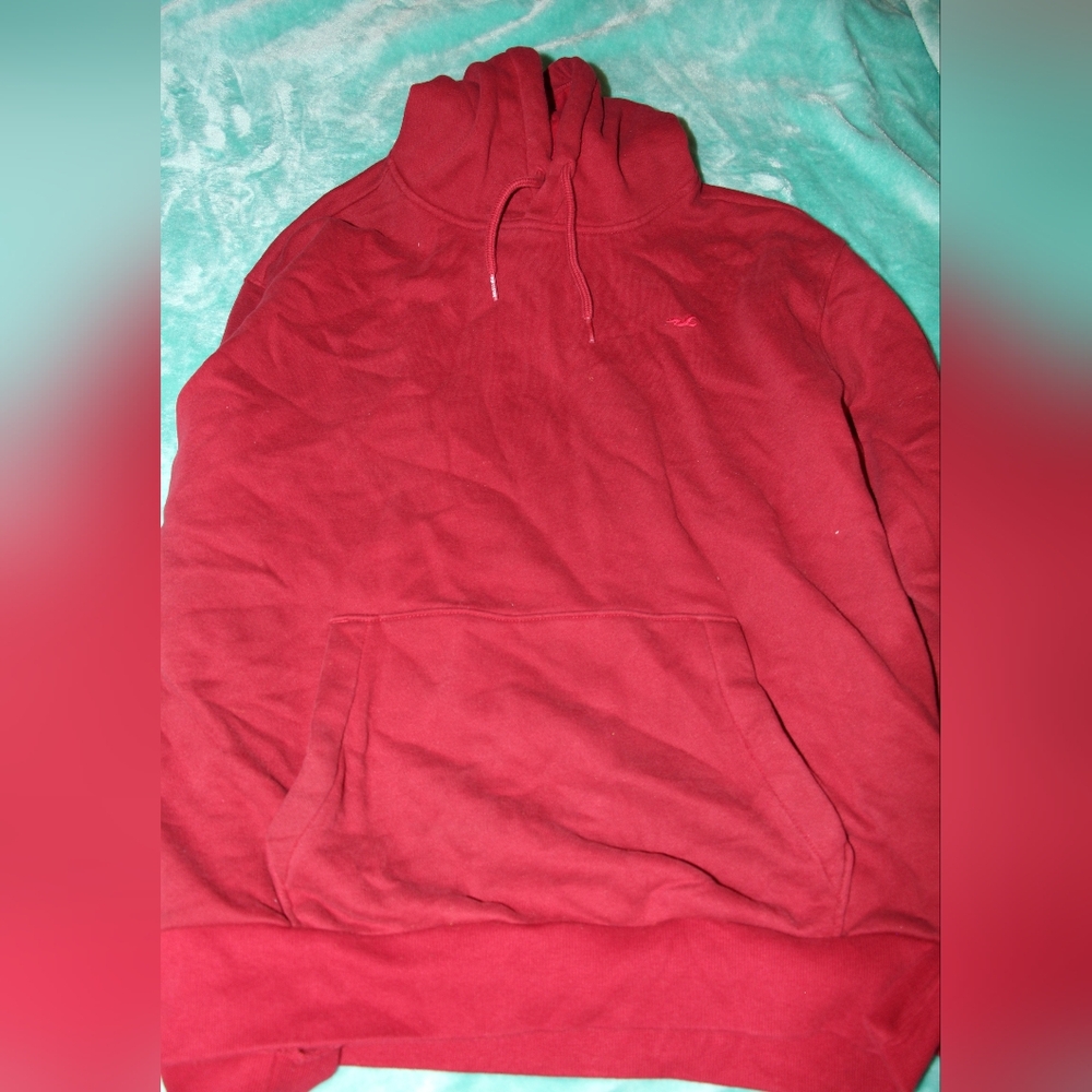 Hollister Deep Red Hoodie